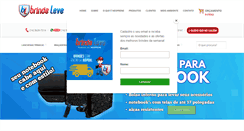 Desktop Screenshot of brindeleve.com.br
